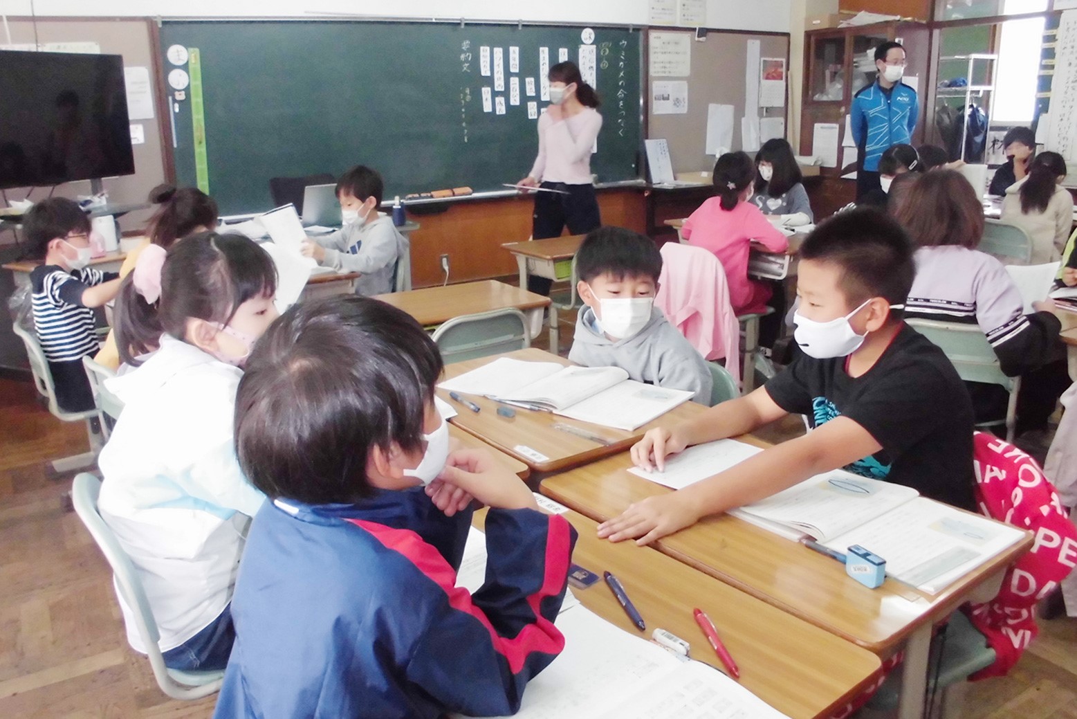 国語科の取り組みを強化＊栗山小学校に空知管内教育実践表彰