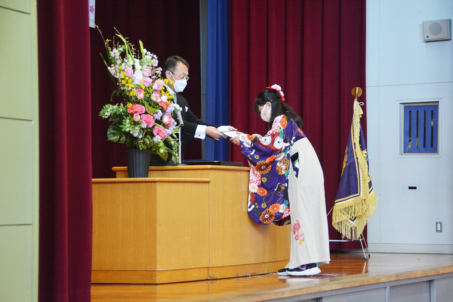 優しさを胸に卒業の時＊角田小学校卒業式