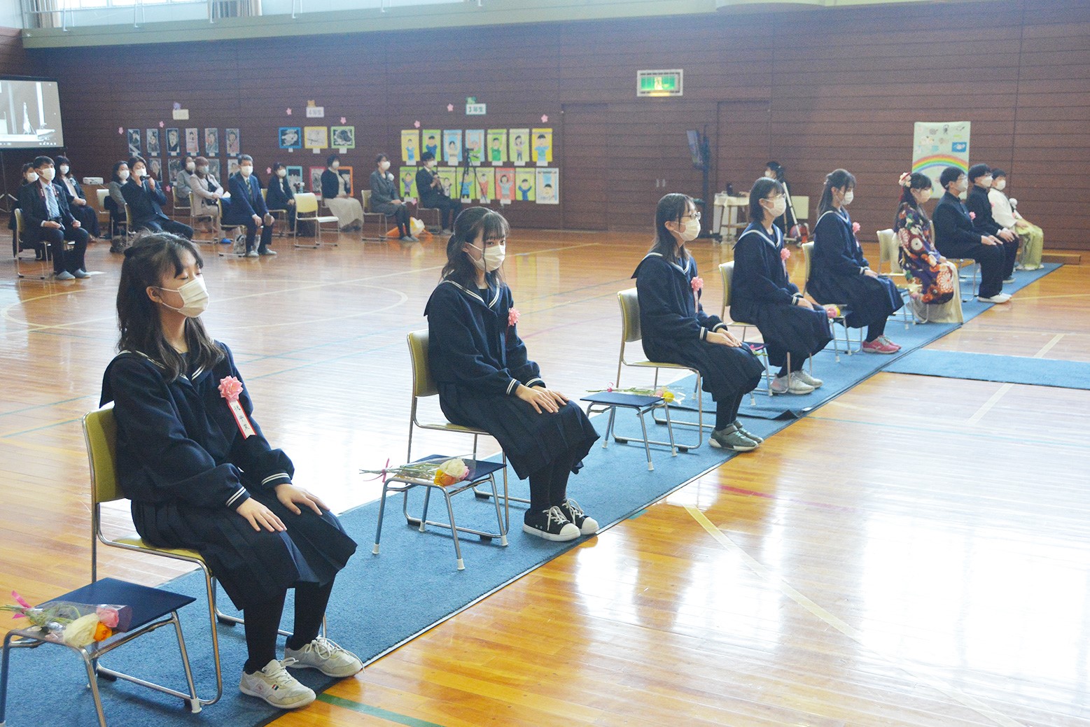 優しさを胸に卒業の時＊角田小学校卒業式
