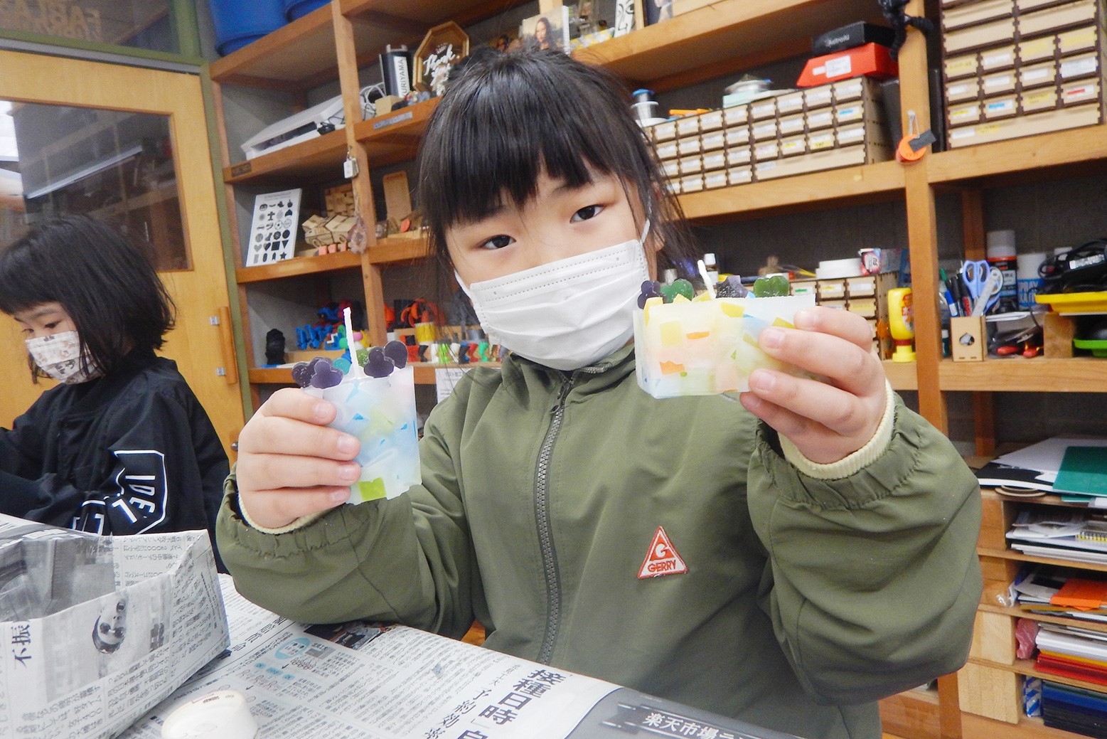 火の灯る美＊あさひ工房でキャンドル教室