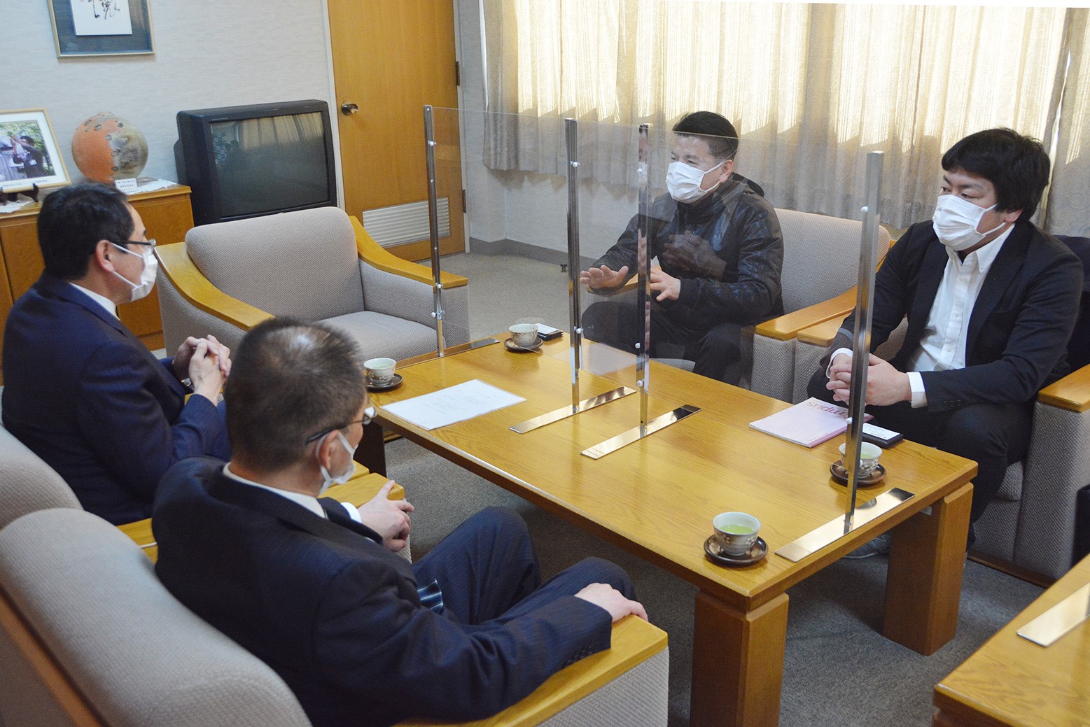 コロナ対策にハンドジェルを寄贈＊光莉リゾート株式会社