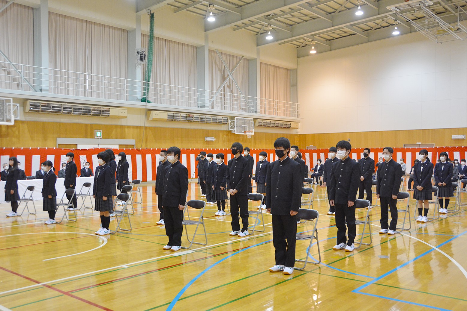 夢の実現へ努力の第一歩＊栗山高校入学式