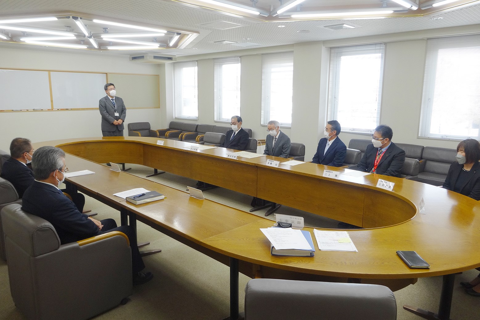 令和4年度栗山町人権擁護委員感謝状贈呈式と委嘱状交付式