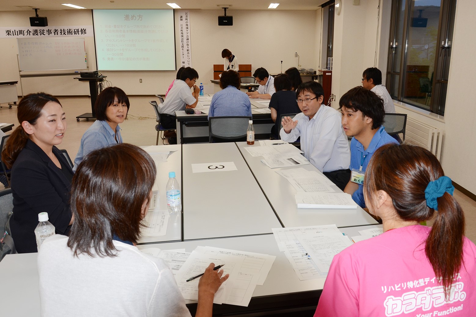 高齢者支援の充実を！＊介護従事者技術研修