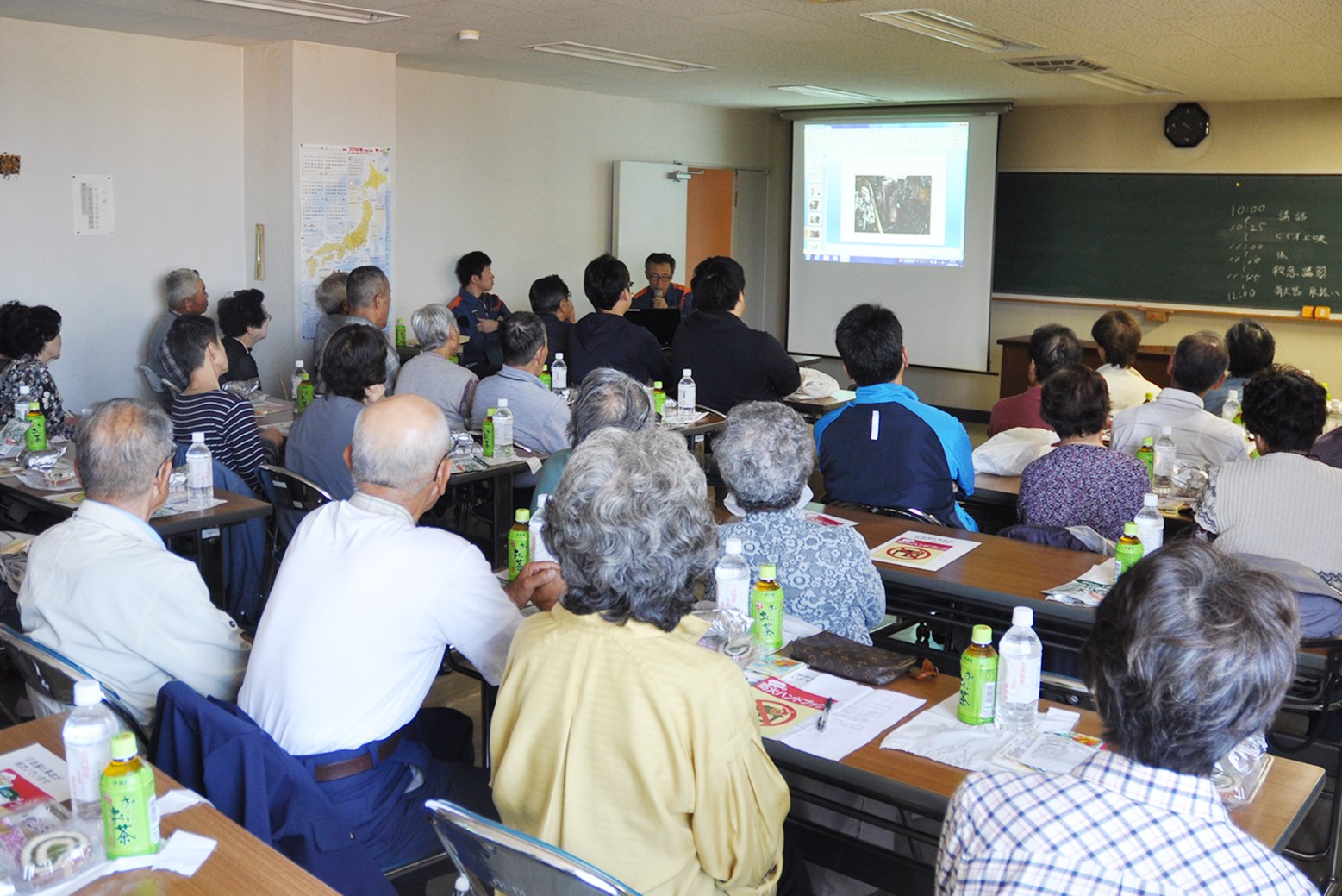 防災学習に取り組む＊角田地区まちづくり協議会