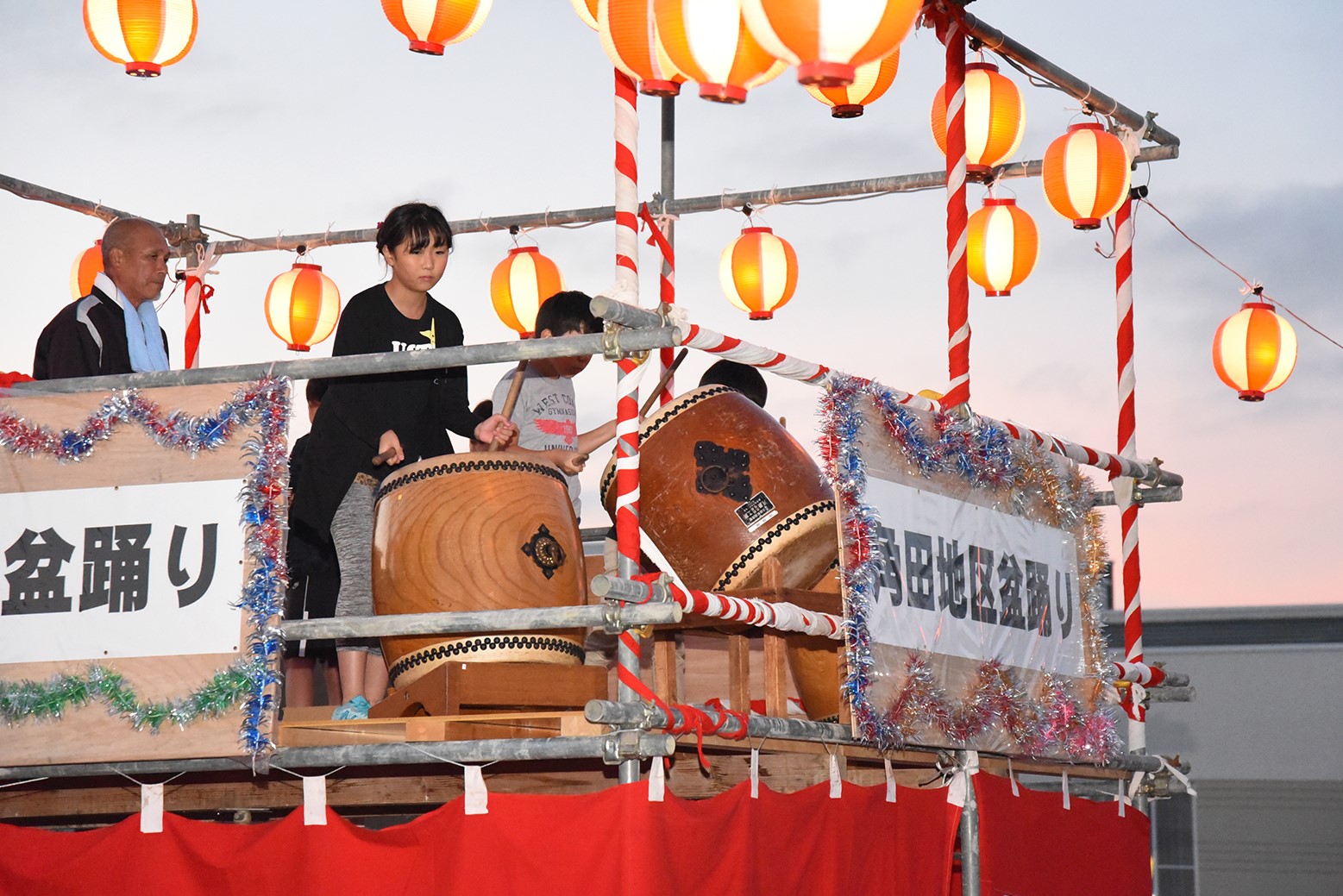 夏の終わりの思い出づくり＊角田盆踊り大会