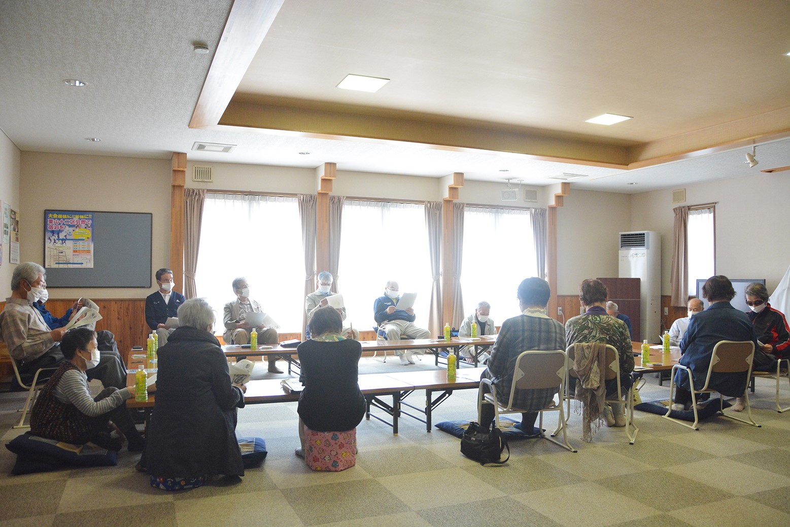 身近な事故と犯罪に注意＊12区町内会で交通安全・防犯教室