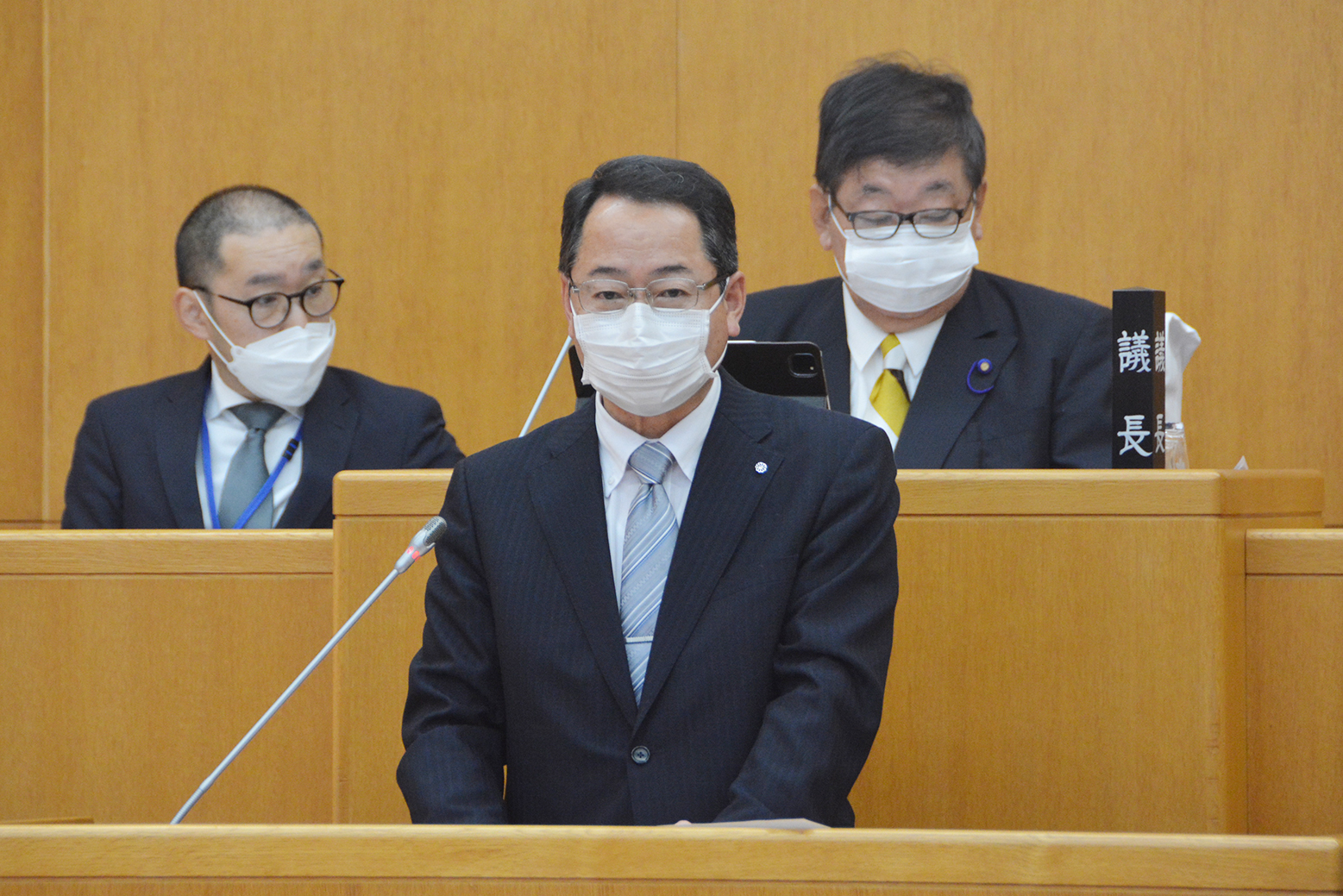 所信表明（町議会5月臨時会議）