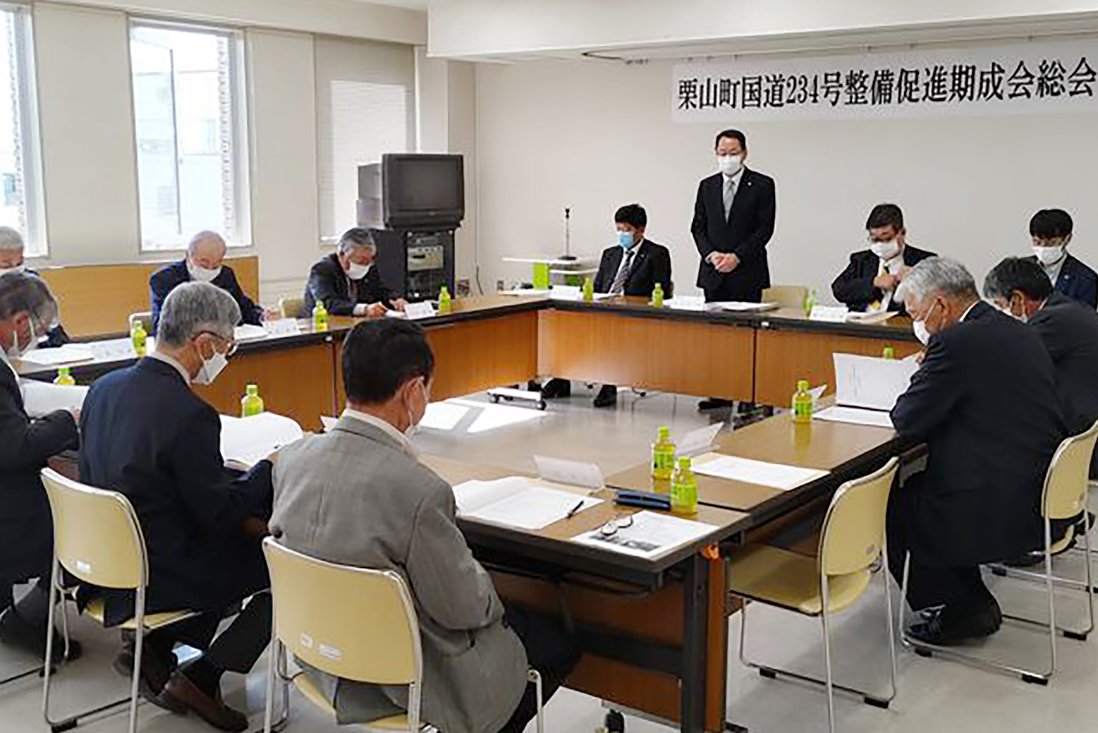 国道234号整備促進期成会総会に出席