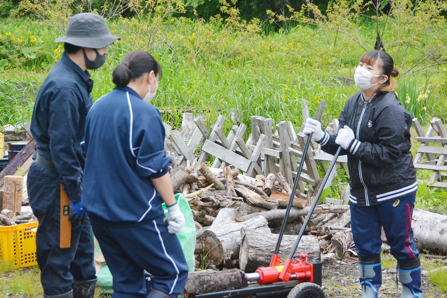 夏に向け里山の準備を＊ハサンベツ里山作業日