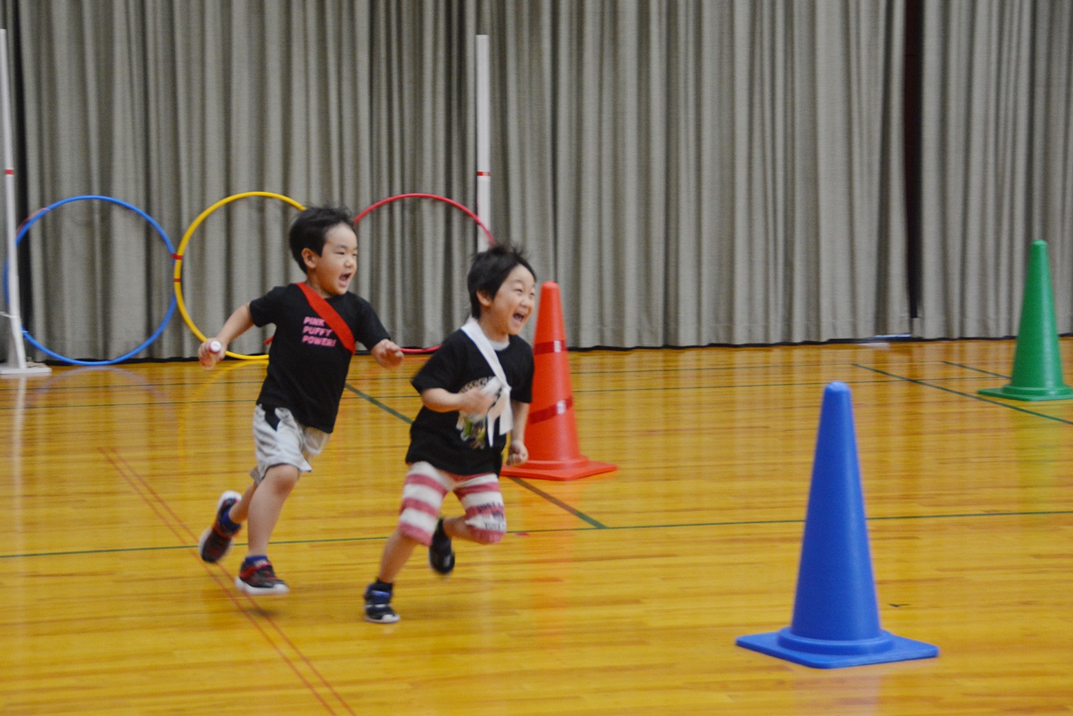 親子で協力して＊継立まつば保育園第9回運動会