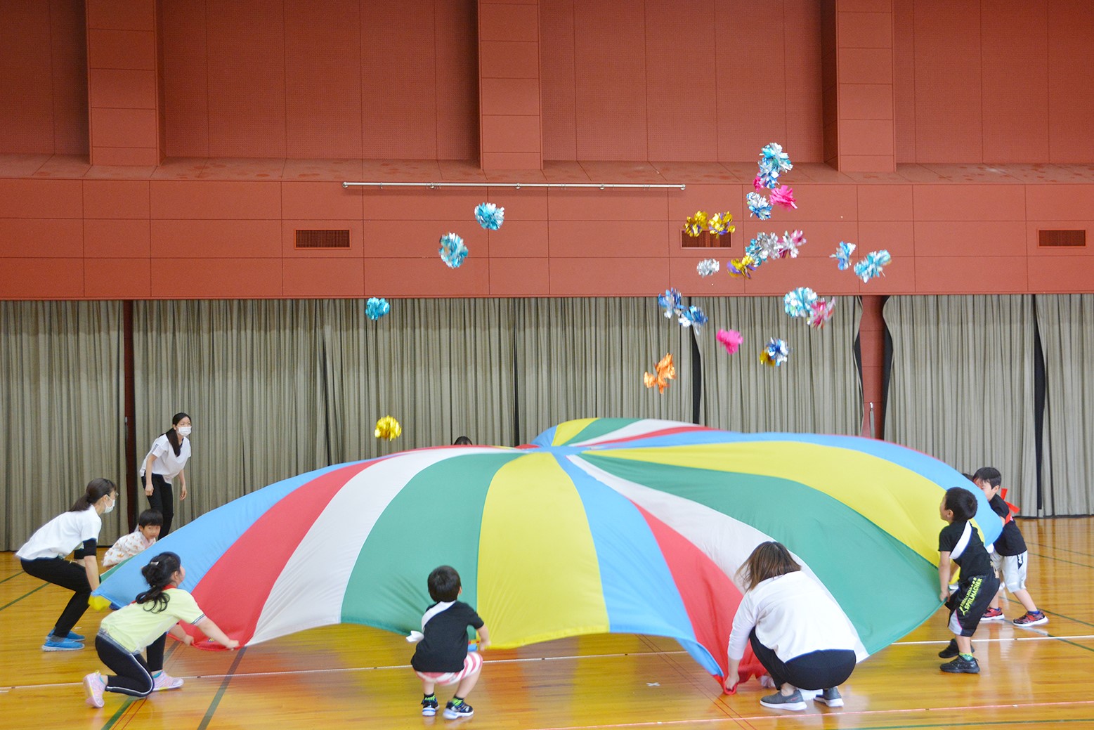 親子で協力して＊継立まつば保育園第9回運動会
