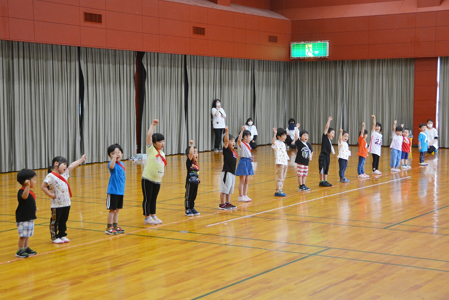 親子で協力して＊継立まつば保育園第9回運動会