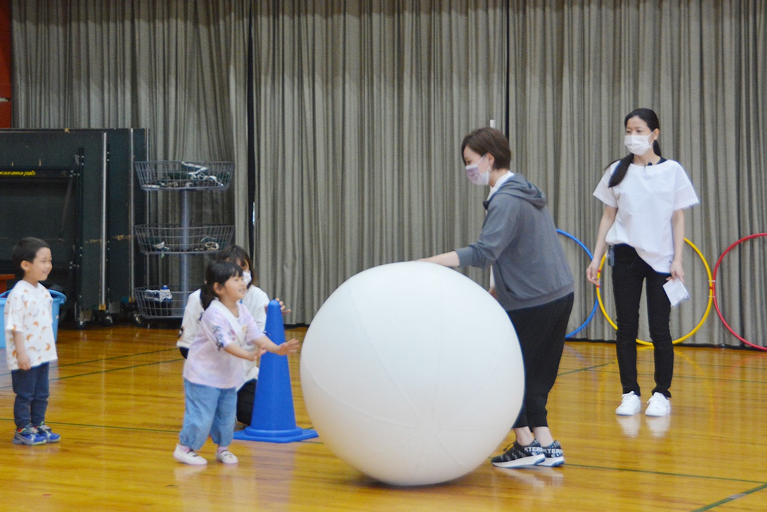 親子で協力して＊継立まつば保育園第9回運動会