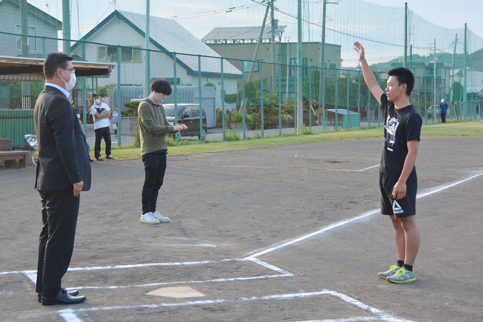 初戦から全力投球＊第61回全町ソフトボール大会