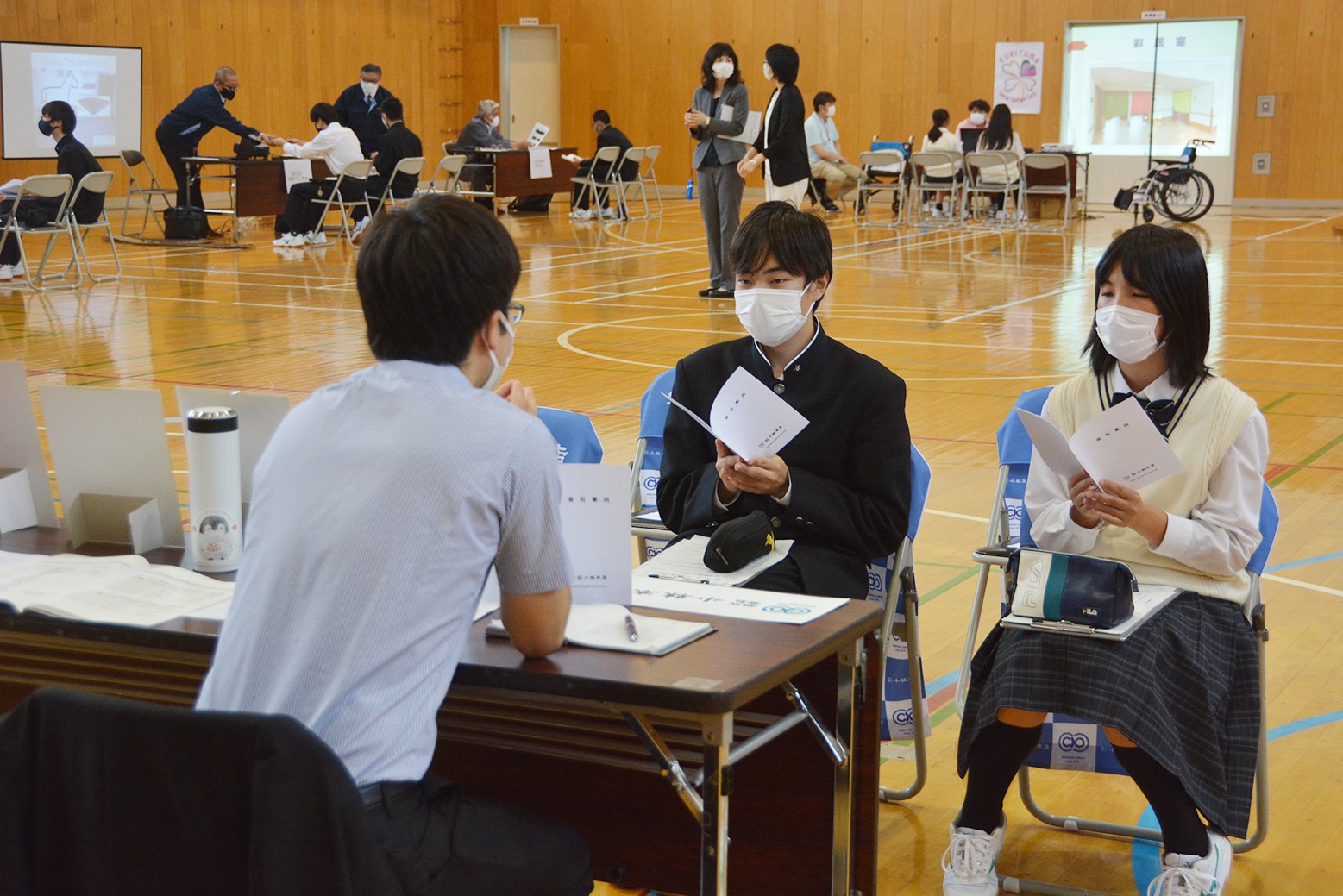 地元への就職参考にして＊栗山高等学校「就職前職業ガイダンス」