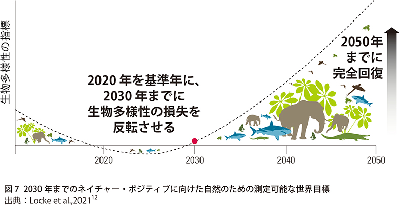 2030年までのネイチャー・ポジティブに向けた自然のための測定可能な世界目標